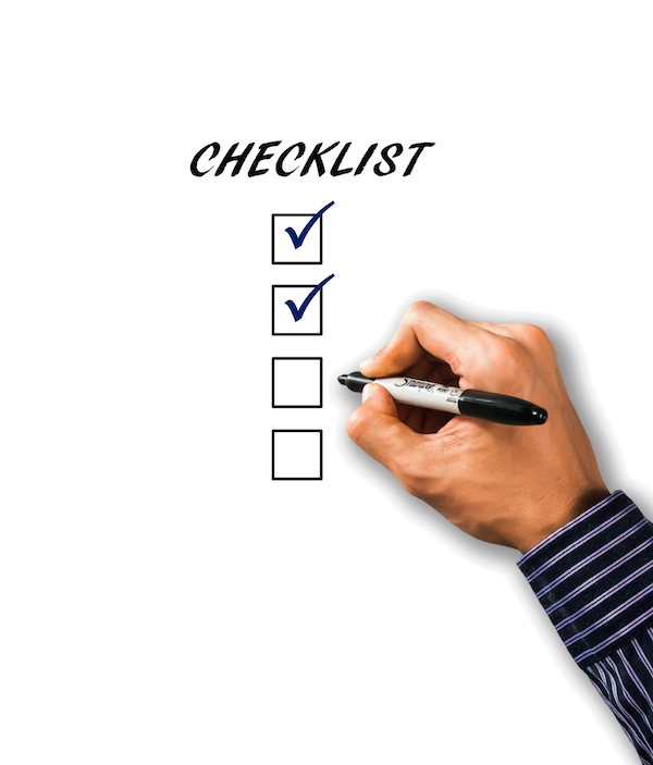 CHECKLIST - Before you Sell